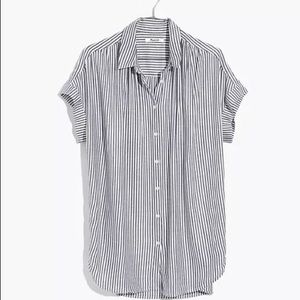 Madewell central shirt in Gabriel stripe